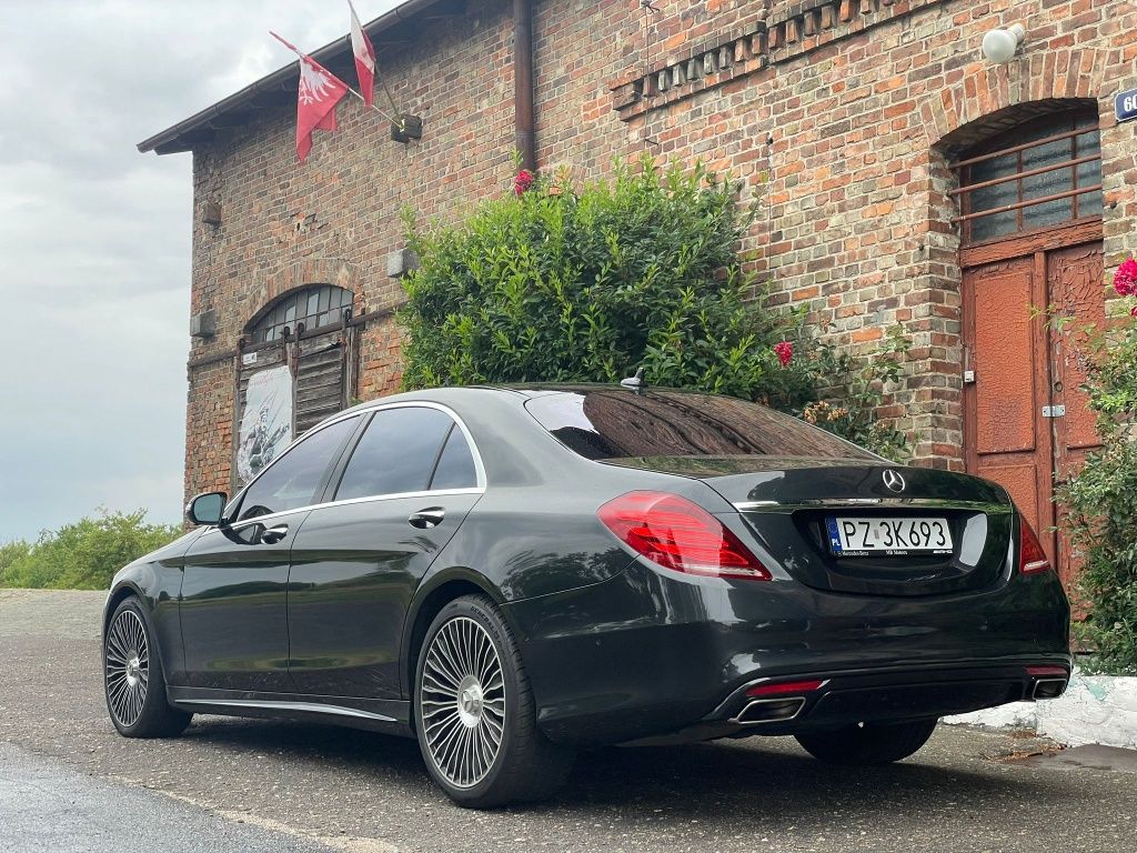 Auto do Ślubu Samochód na Wesele Mercedes S500 Maserati Granturismo S