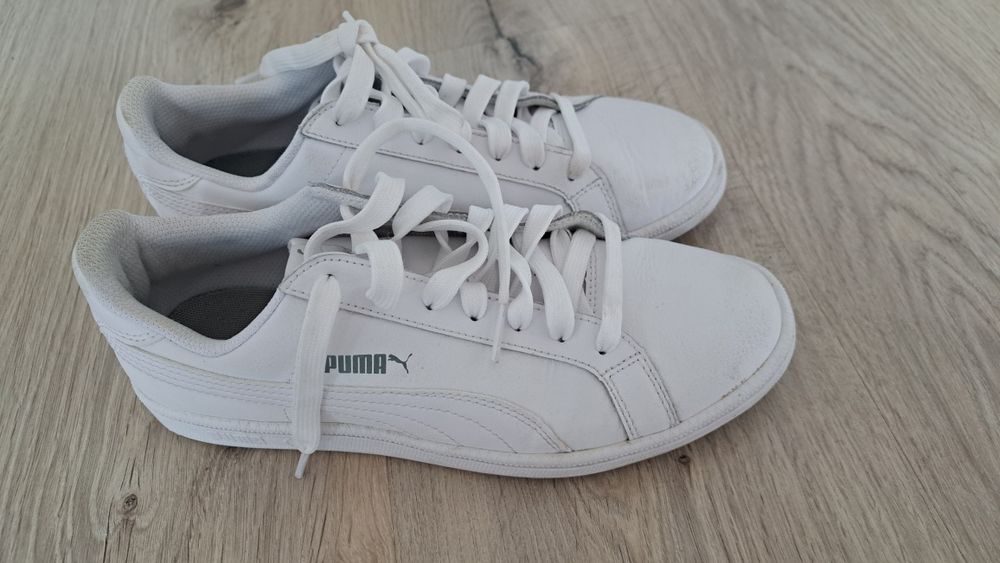Buty sportowe adidasy biale Puma roz.39, stan idealny