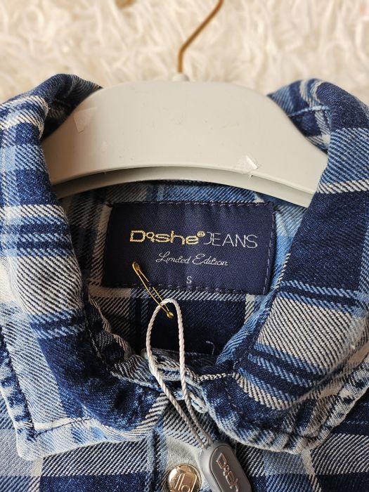 Koszula, jeans krata rozm s