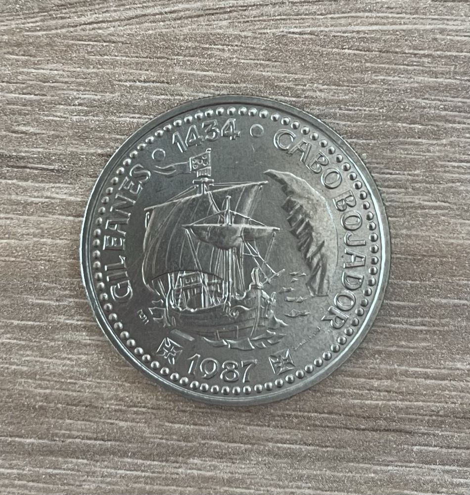 100 Escudos 1987 Cabo Bojador