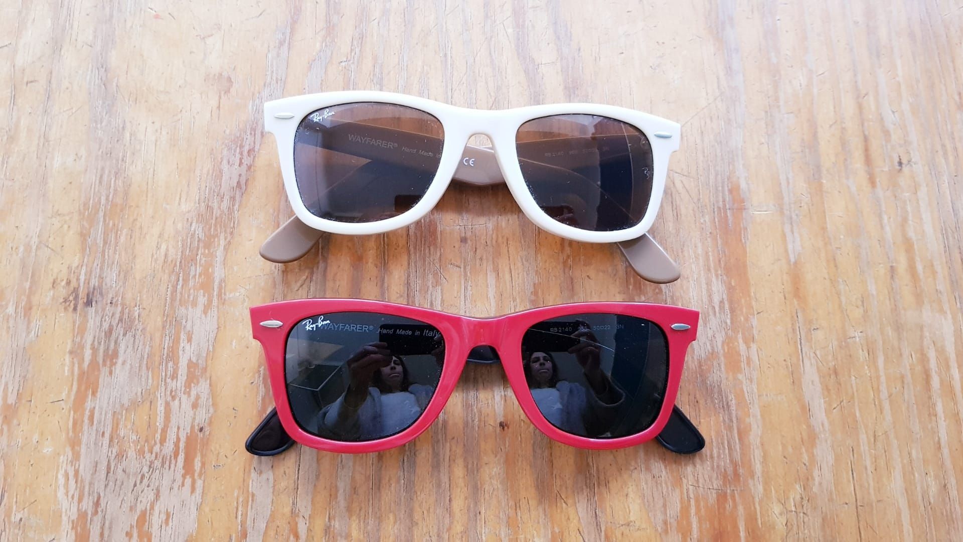 Óculos de sol / óculos escuros Ray Ban novos, com caixa. 50e cada