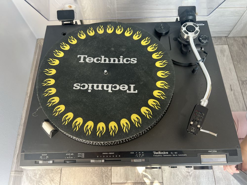 Zestaw Technics SL-B3, SL-PG100AE-K, RS-BX606EG-K, SA-GX200LE-K