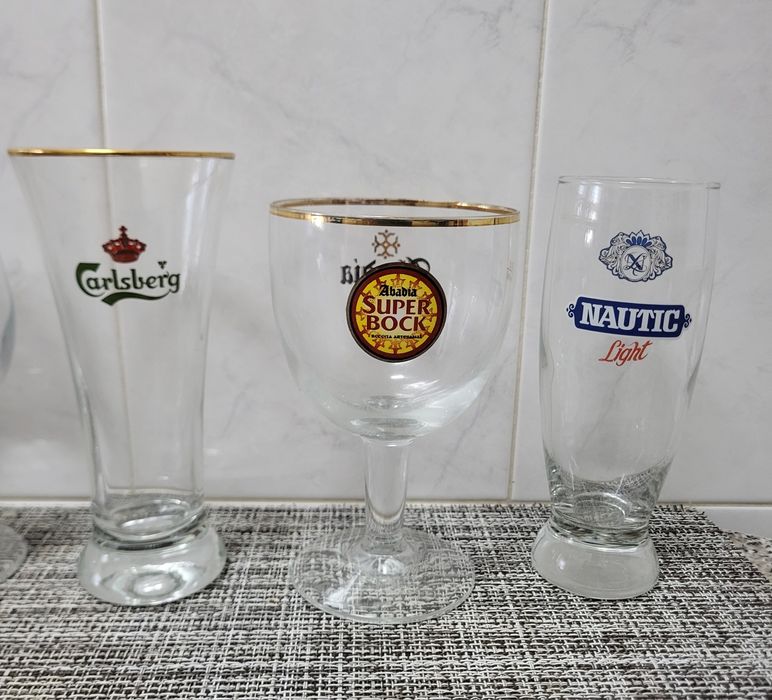Copos de cerveja