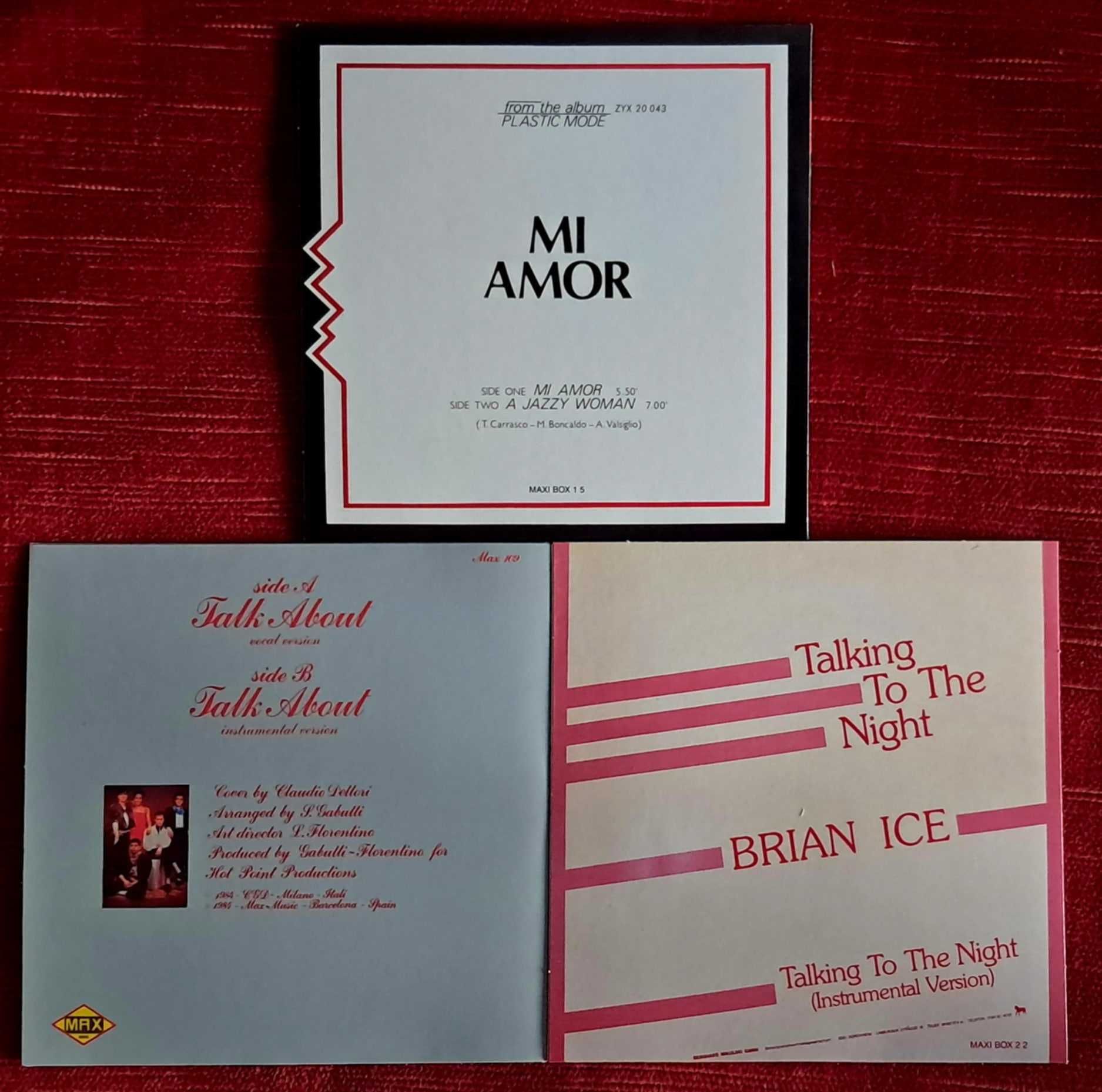 Italo Disco 3 Maxi-Single CD Fenix, Brian Ice, Plastic Mode