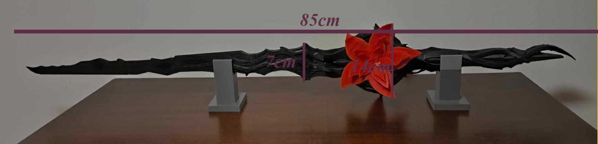 wuthering waves ( WUWA) Red Spring Camellya espada para cosplay