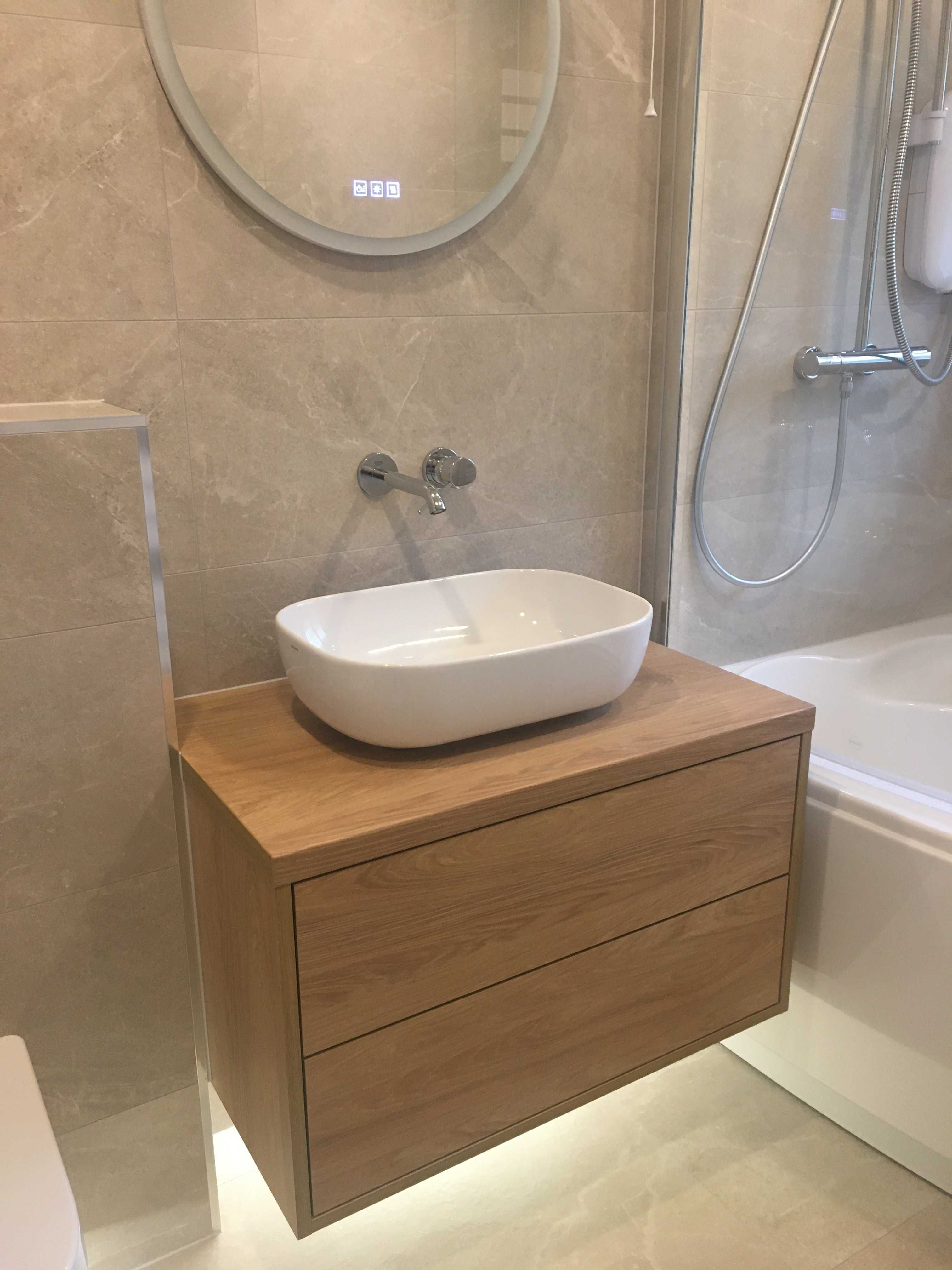 Szafka pod umywalkę - BLUM - 80 cm - meble łazienkowe