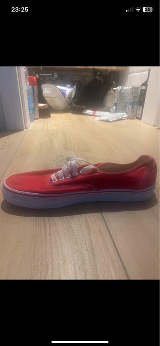 Buty Vans czerwone męskie