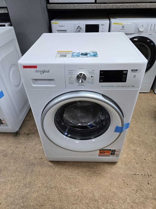 OUTLET NOWA Whirlpool 9KG Pralka 1200obr FFB9258SVPL gwar 2 lata P2 &