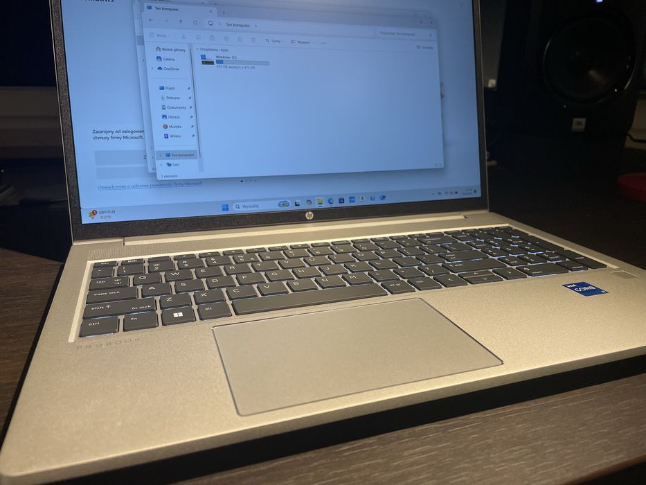 JAK NOWY! Laptop HP ProBook 450 G9 intel i7 1255u/16gb RAM/500gb SSD