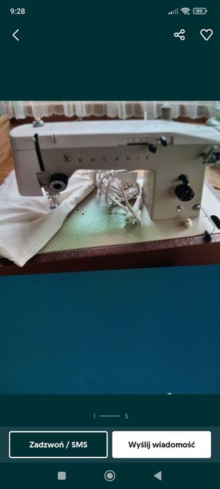 Maszyna do szycia łucznik walizkowa stan idealny jak nowa
