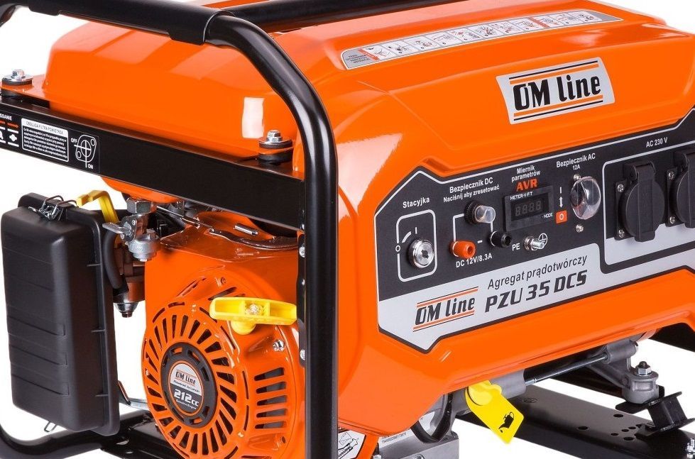 Oleo Mac Om Line Pzu 35 Dcs Agregat Generator Prądotwórczy  Avr 3,1Kw