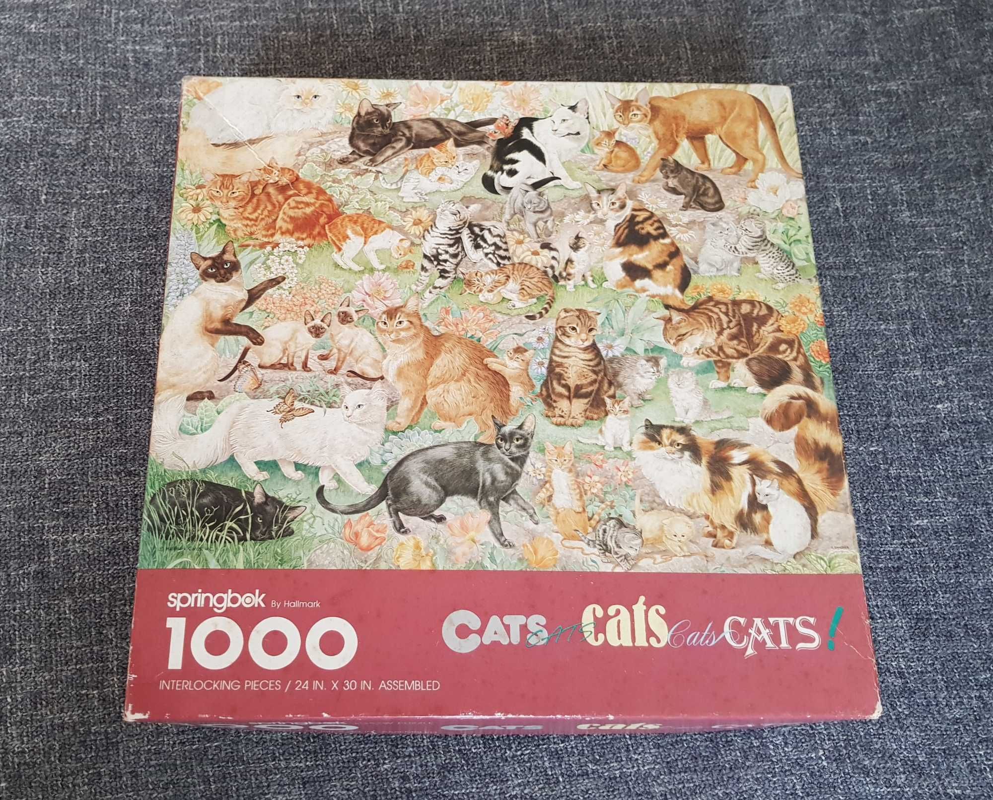 Puzzle Springbok 1000 | nietypowe kształty