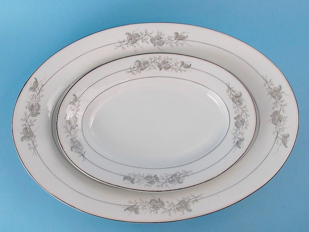 xix wiek 2x półmisek patera porcelanowa fraureuth