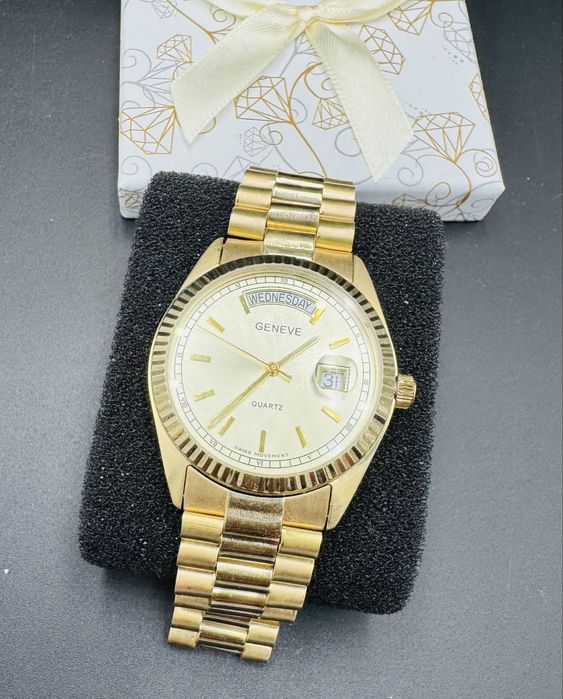 Nowy zloty zegarek proba 585 waga 99,89g