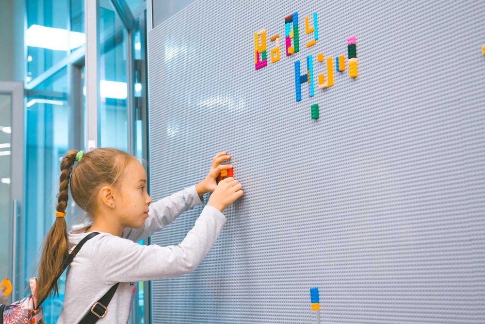Лего стіна Дупло, Classic на любий розмір, пластина LEGO