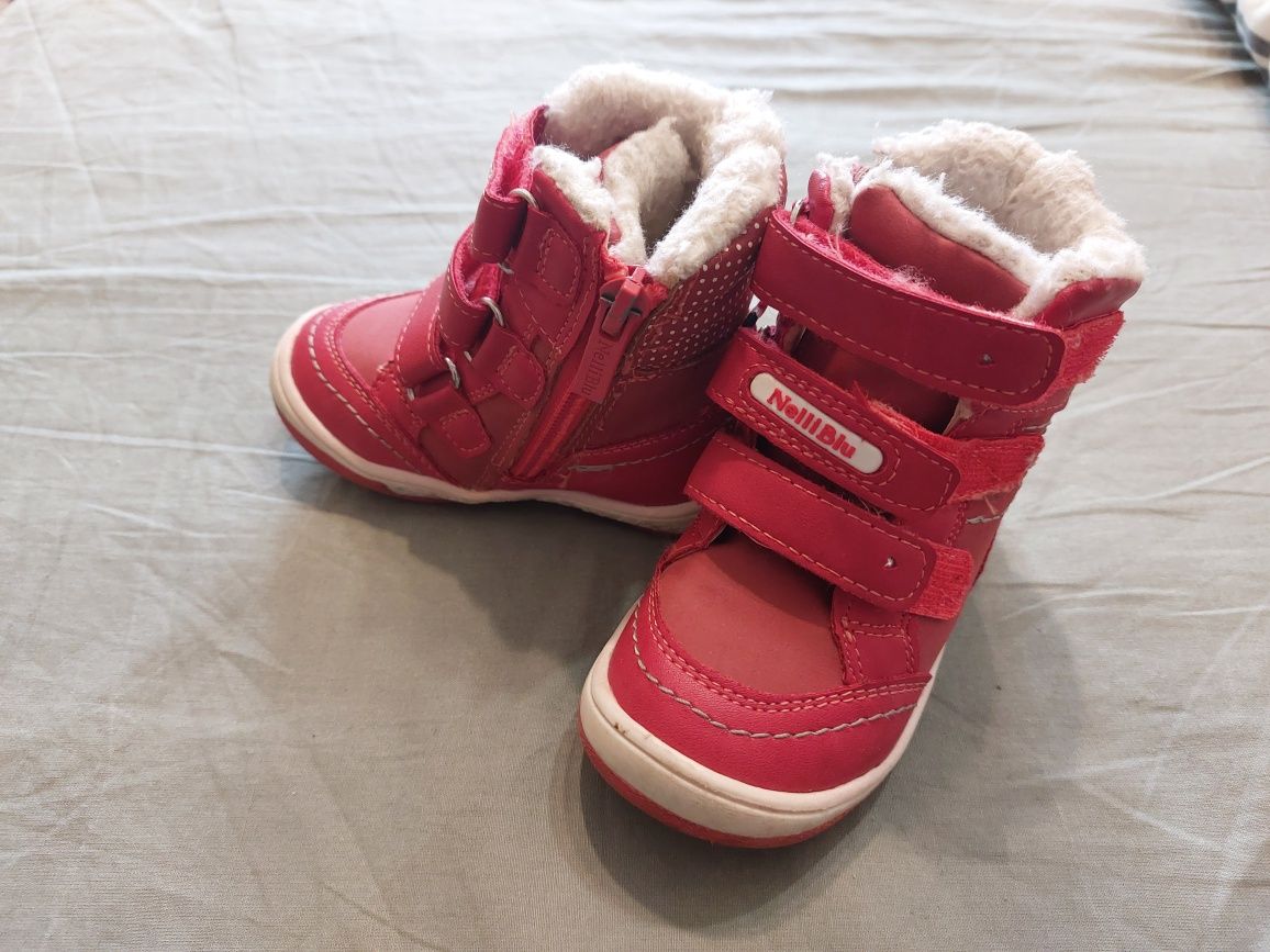 Nelliblu buciki buty zimowe dla dziewczynki rozmiar 20