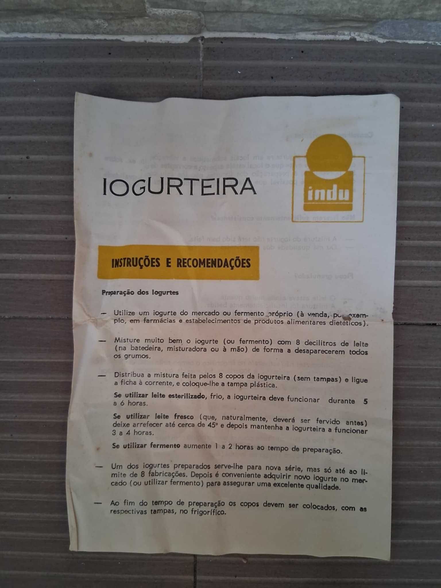 Vende-se Iogurteira Nova