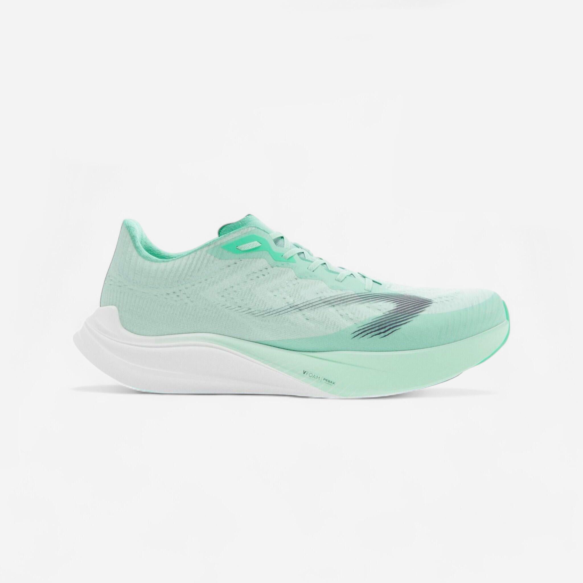CALÇADO DE CORRIDA HOMEM KIPRUN KD900 LIGHT VERDE/VIOLETA