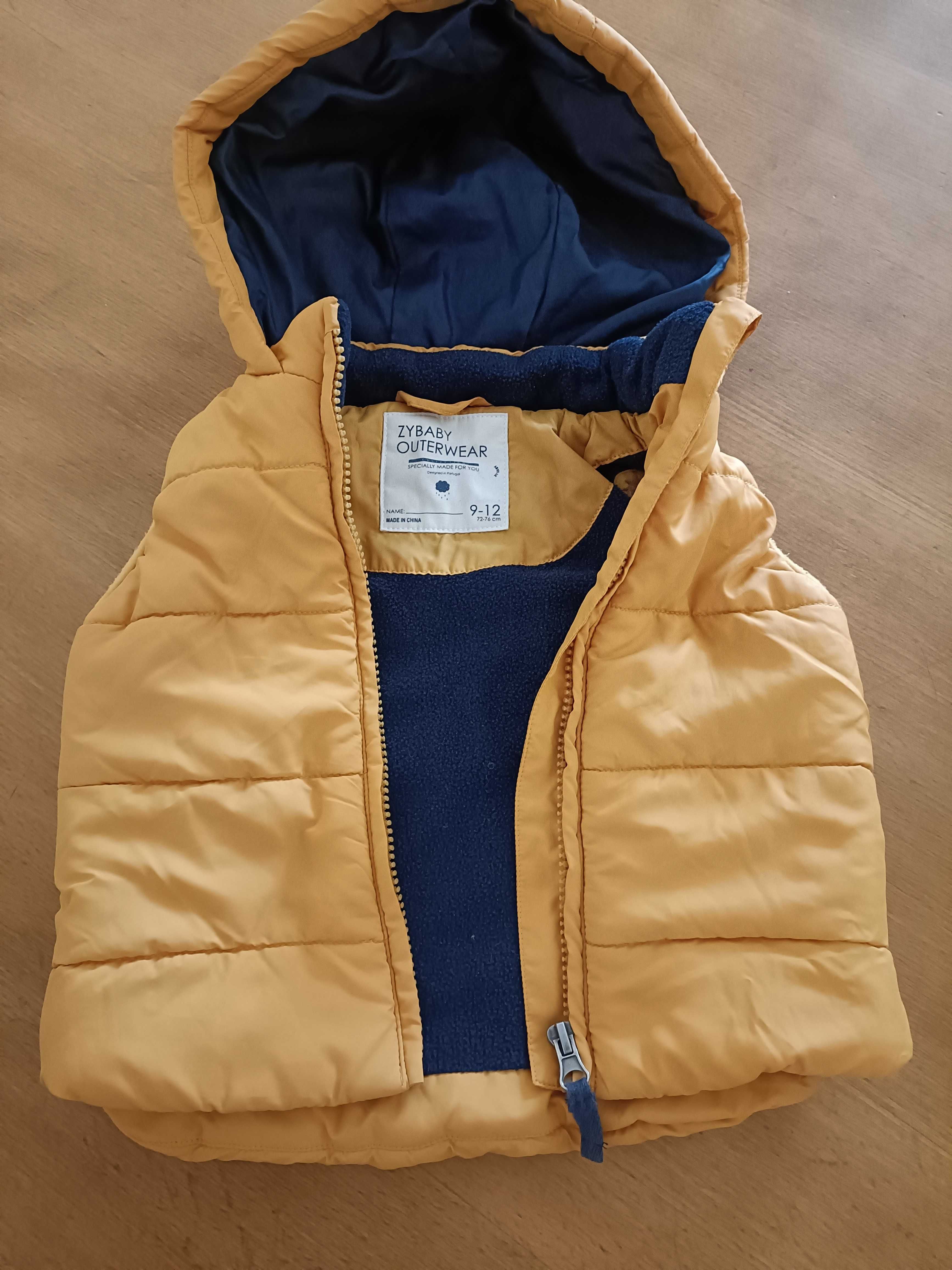 Blusão sem mangas Amarelo