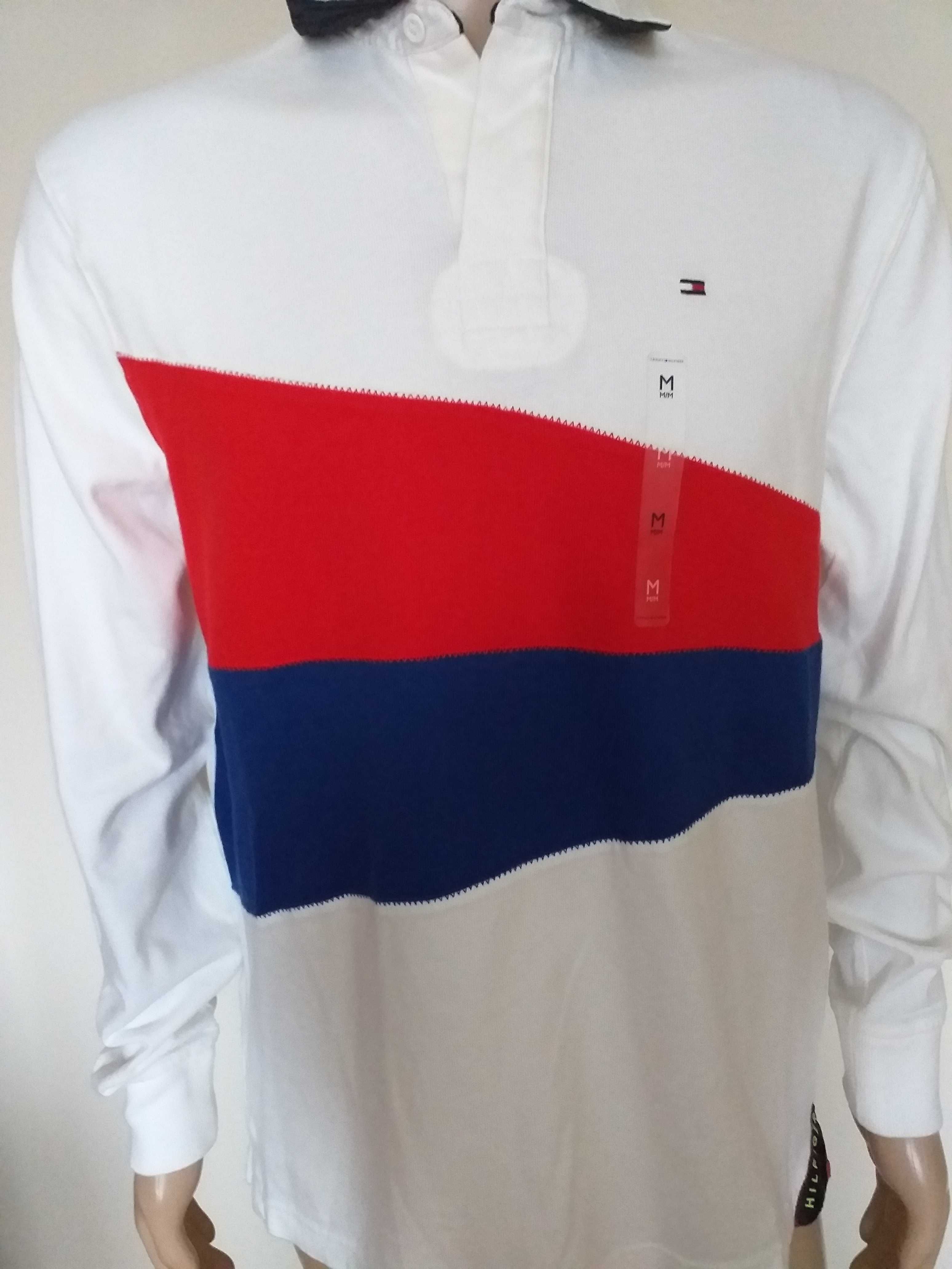 Bluza z kołnierzem męska Tommy Hilfiger M