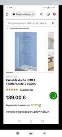 Painel de duche  novo