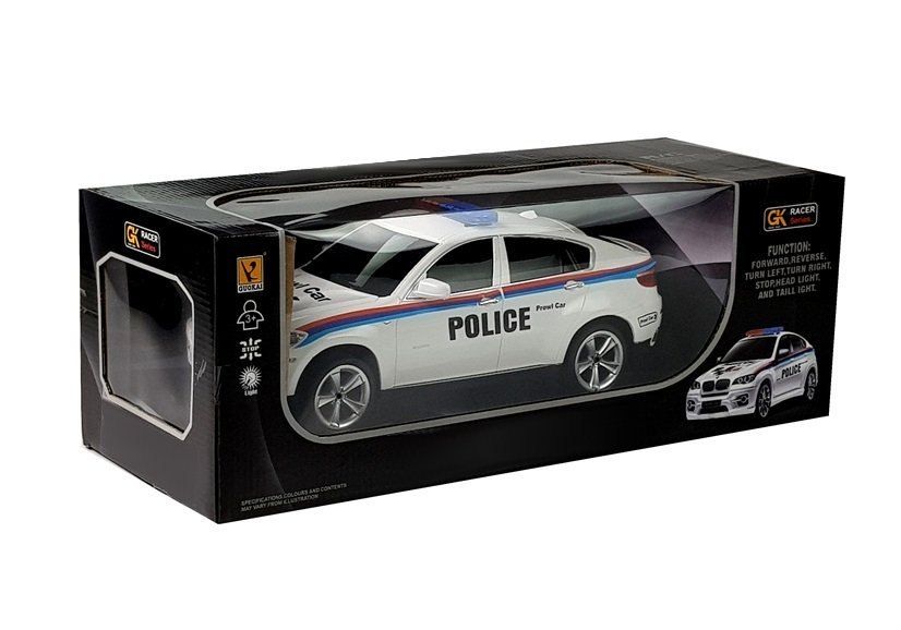 auto zdalnie sterowane policja coupe r/c
