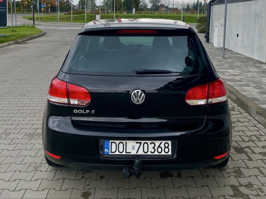 Volkswagen Golf 6 1.4 MPI Benzyna 2009r Hak 115tys Niski Przebieg