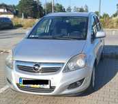 Opel Zafira B 2012, benzyna 1.8, przebieg 156 tyś, 7 os.,