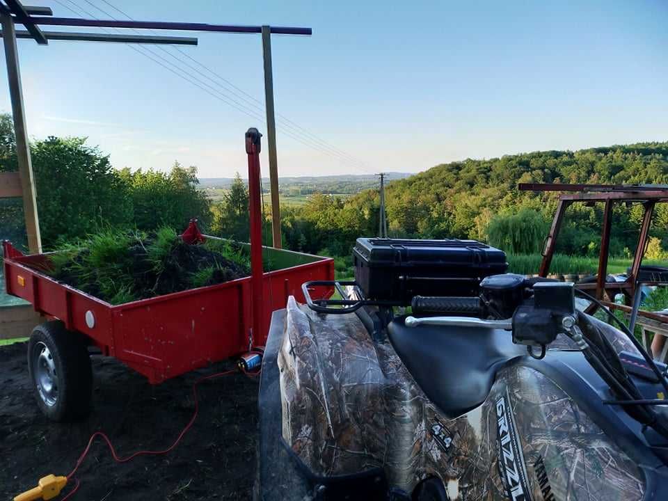 Przyczepka ATV 200cm do quada lub traktorka wywrotka