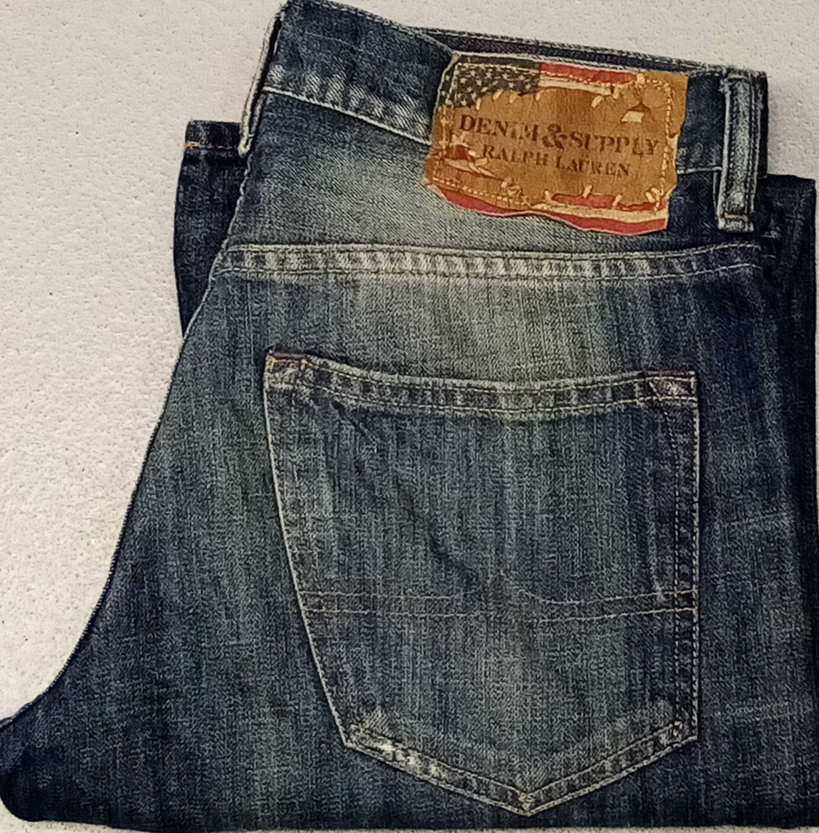 R)Denim&Suply RALPH LAUREN męskie spodnie jeansowe Roz.30/32