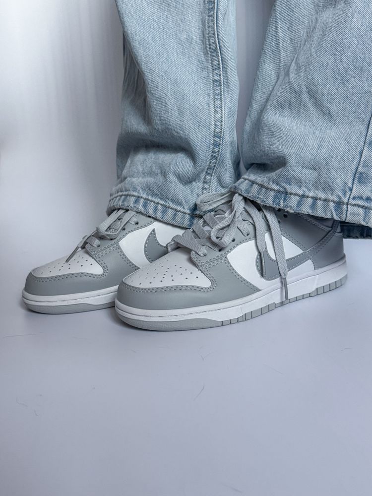 Nike dunk grey, сірі найк данк, 36-45р