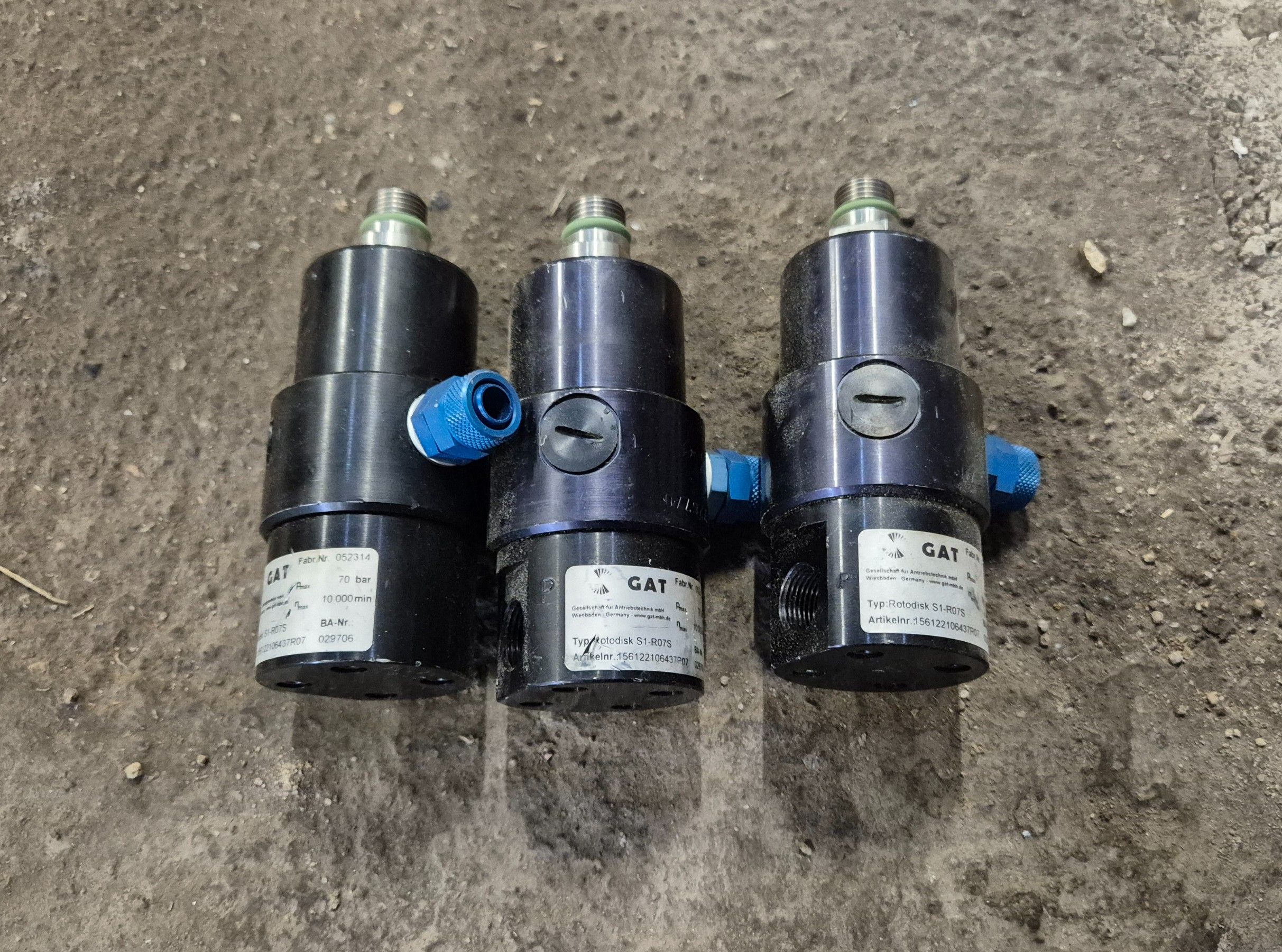 Rotary union GAT Rotodisk S1-R07S (rotary union z uszczelnieniem NOWY