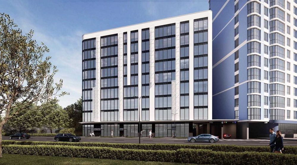 1-кімнатні апартамети 40 м² у ЖК Канкріт, Дніпровська набережна