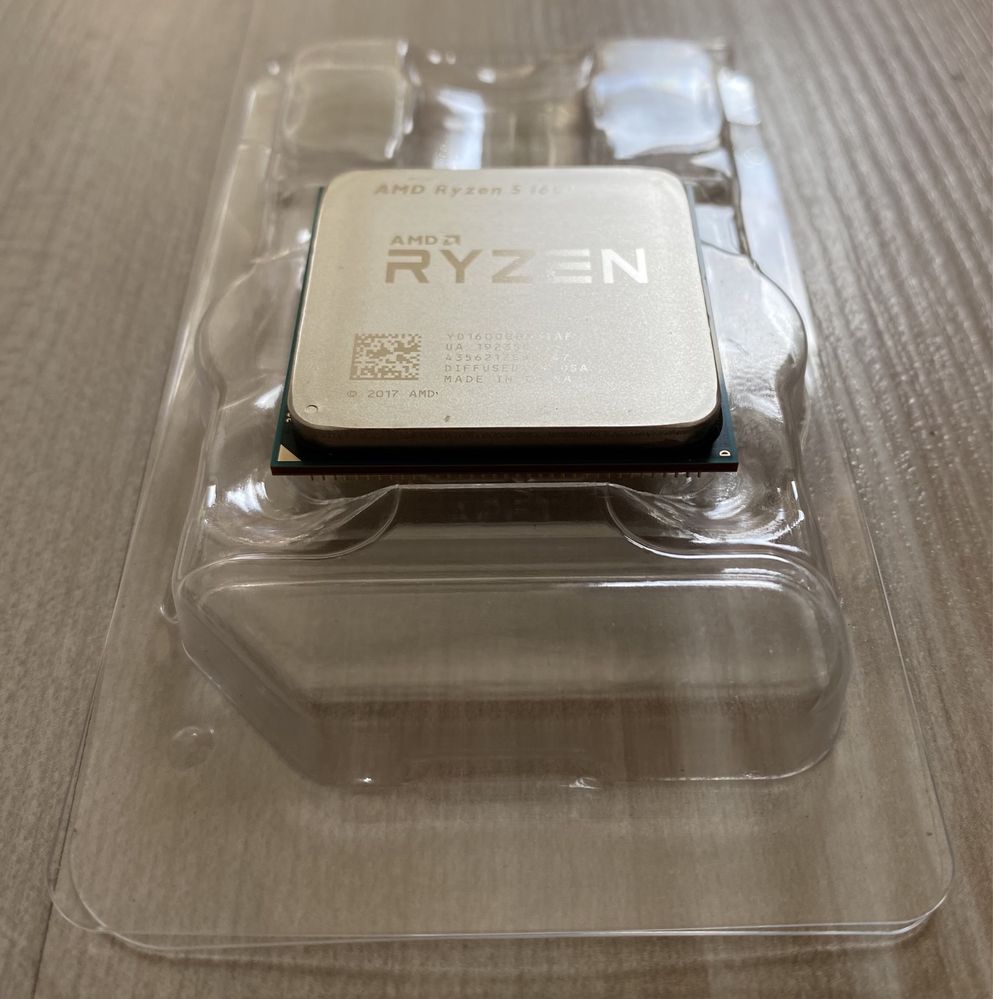 Спритний процесор AMD Ryzen 5 1600 AF AM4 - 6 ядер, 12 потоків - Обмін