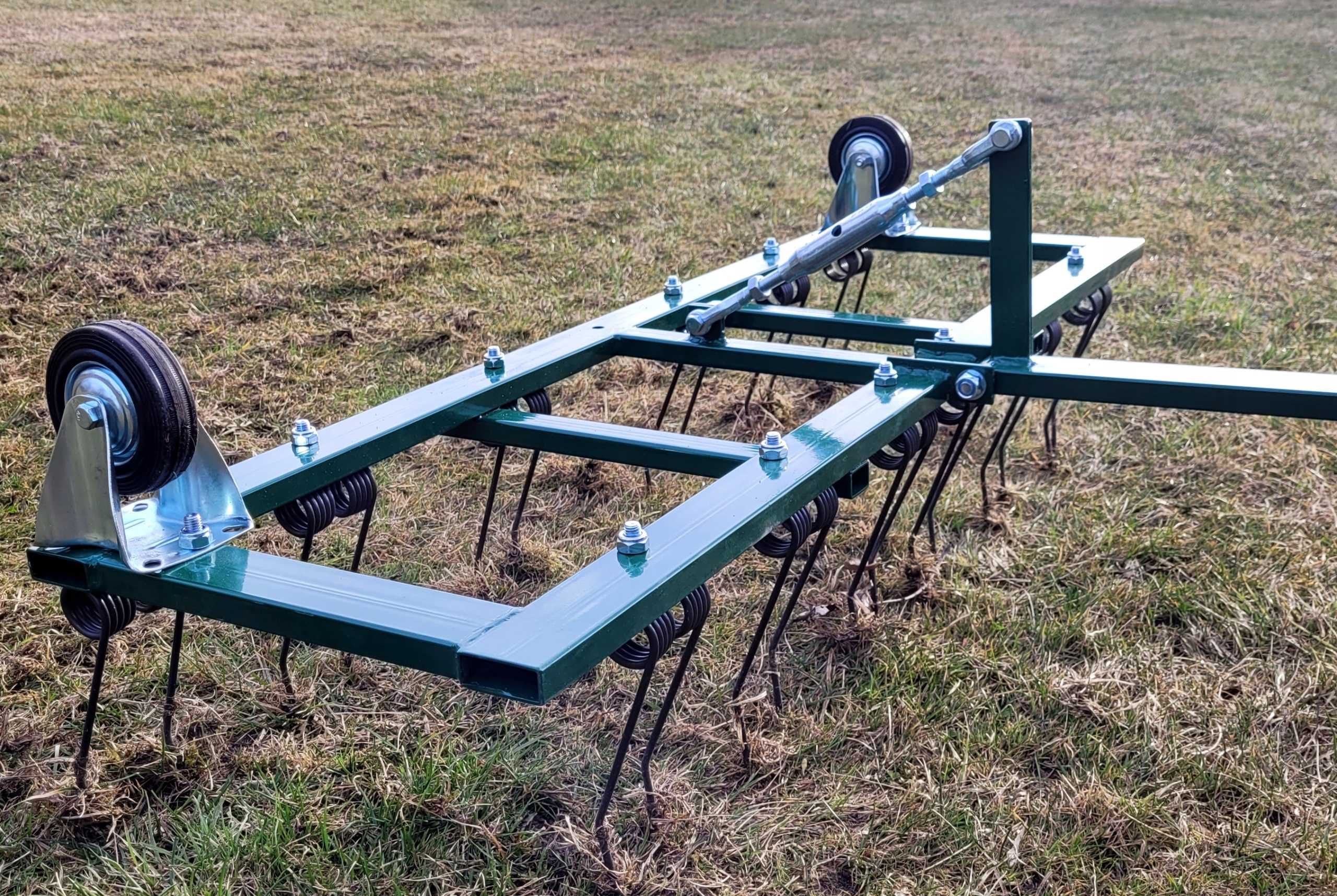 aerator do kosiarki traktorka quada brona wertykulator areator grabie