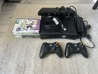Xbox 360 + Kinect + 2 pady + gry + okablowanie