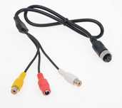 PRZEJŚCIÓWKA Adapter Redukcja 4-PIN ŻEŃSKA/ RCA rabat -60%, NOWA !!!