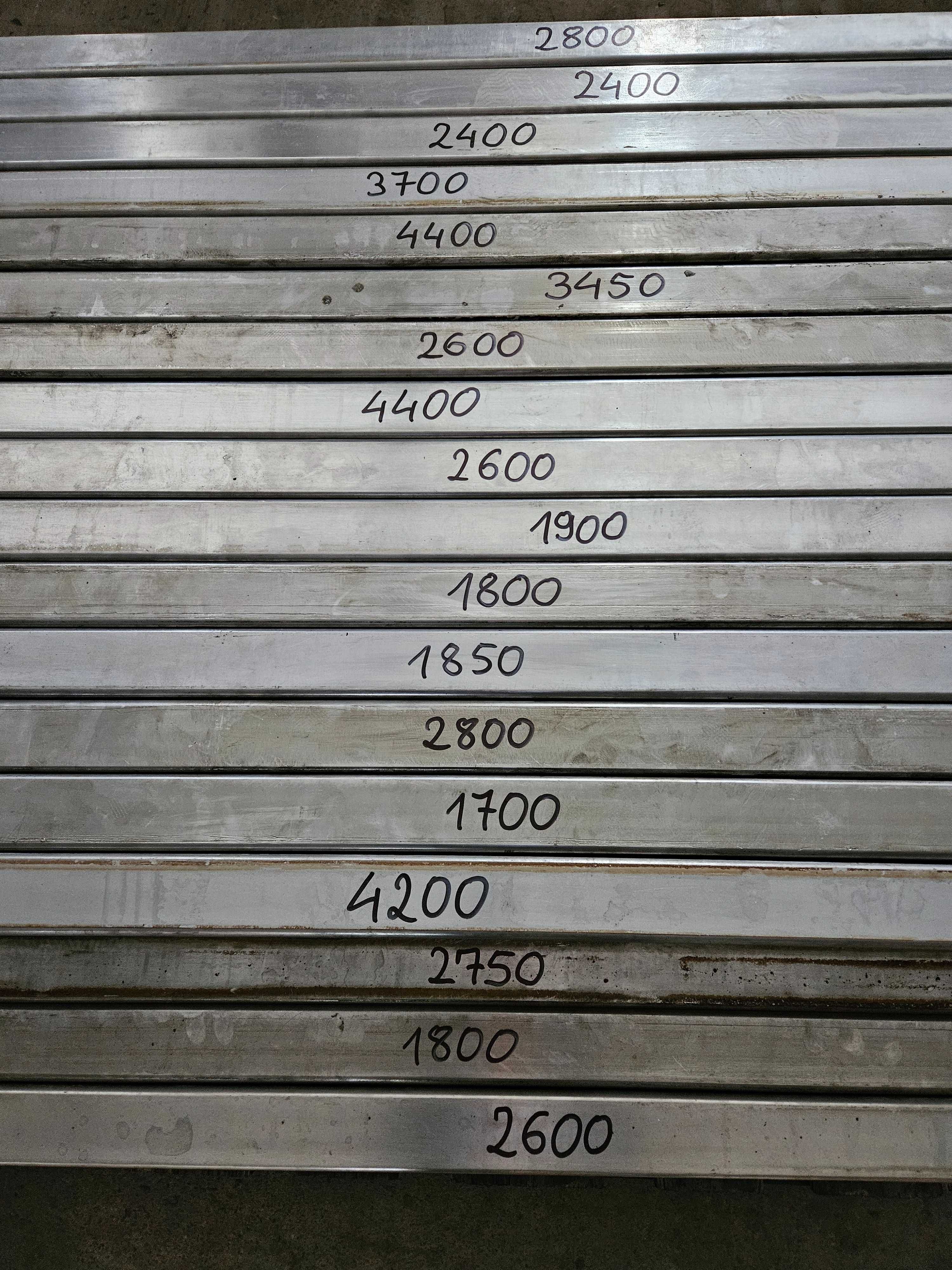 Profil INOX nierdzewny kwasoodporny gat. 316L 120x60x40