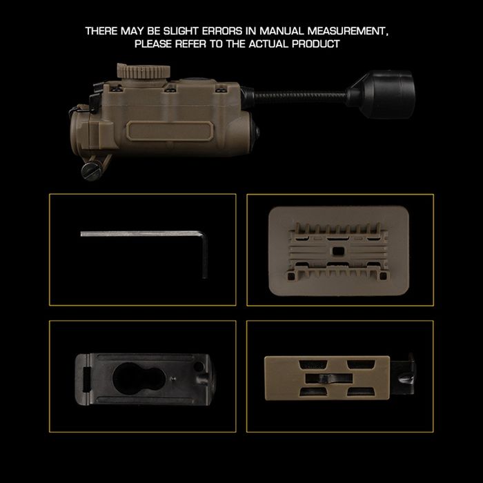 Тактичний/ тактический  ліхтарик/фонарик  на шолом каску військовий