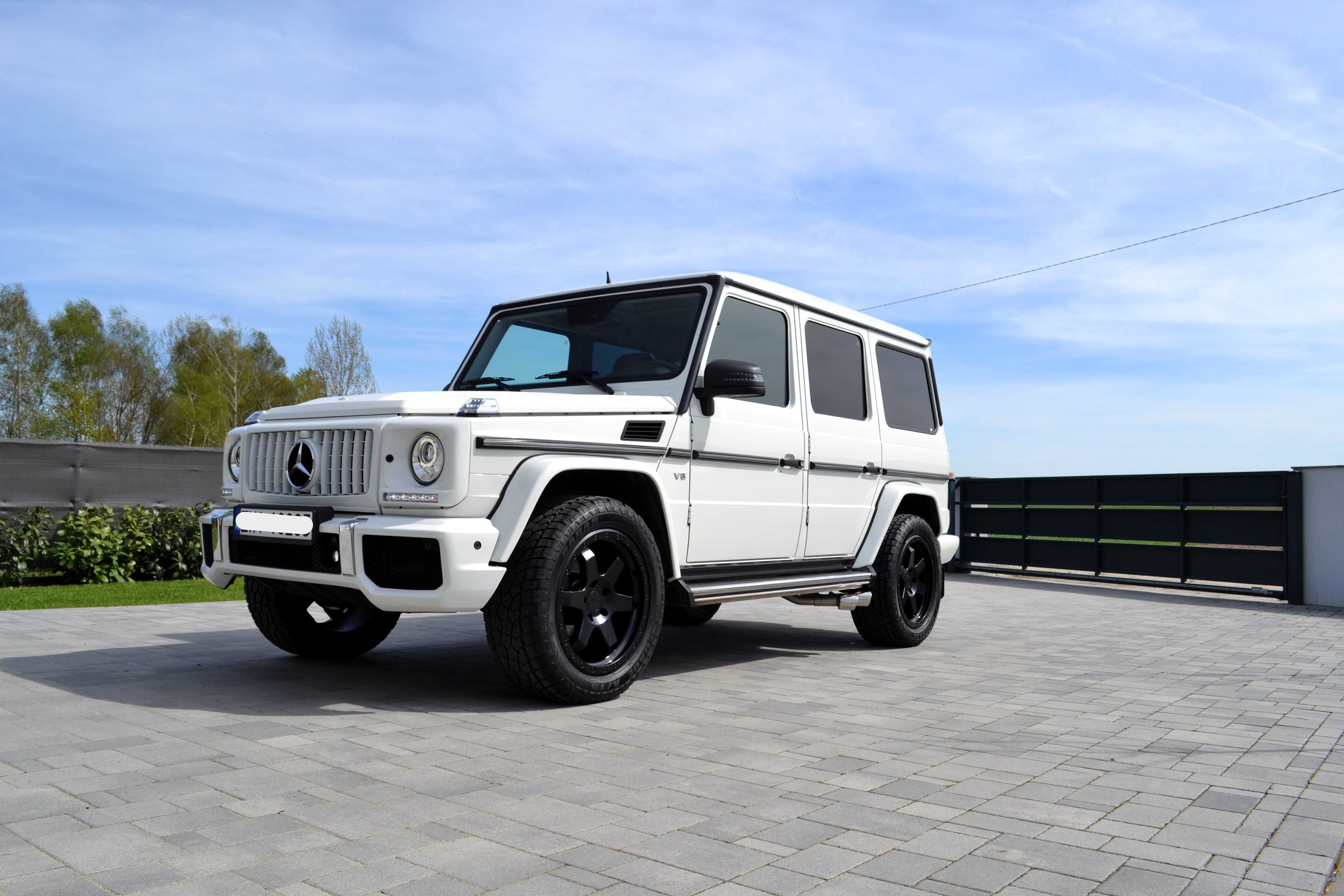 #Auto do Ślubu# Biały Mercedes G Klasa V8 Petarda!