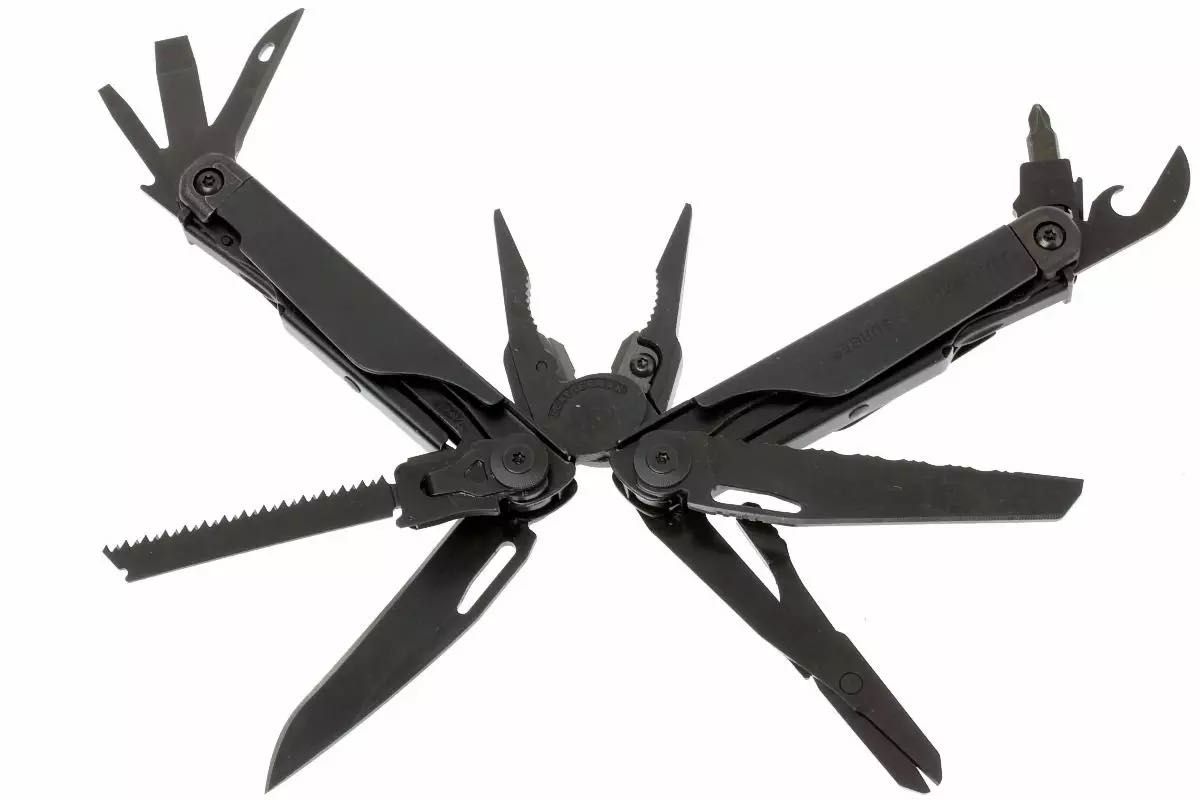 Мультитул Leatherman Surge Black, синтетичний чохол 831334