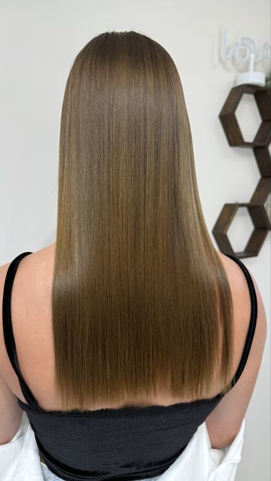 Кератин ботокс тотальна реконструкція холодне відновлення волосся