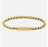 Pulseira Boss Homem em Aço Dourado