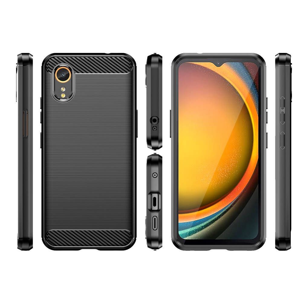 Etui do Xcover 7 Carbon Case Obudowa Pokrowiec Matowy