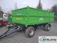 przyczepa rolnicza 6t wywrotka 8t dwuosiowa 10t tandem 12t raty nowa