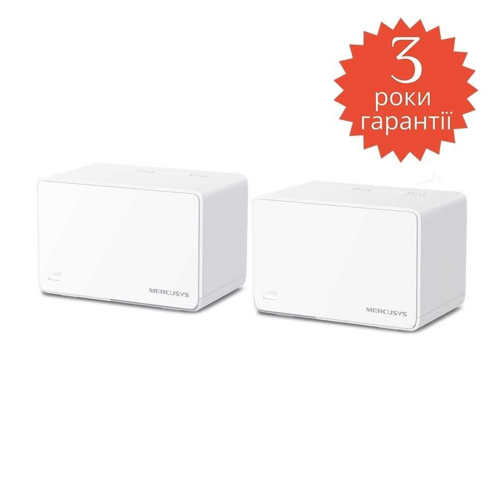 Новая Гигабит 5ГГц Mesh WI-FI Система Mercusys Halo H80X AX3000 Роутер