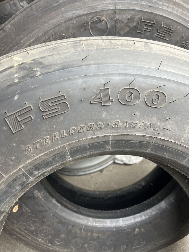 8,5R17,5 8,5-17,5 przód Firestone FS400 super stan 11mm 2szt brutto fv