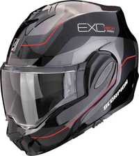 Kask motocyklowy szczękowy SCORPION EXO-TECH PRO COMMUTA bk-s-rd