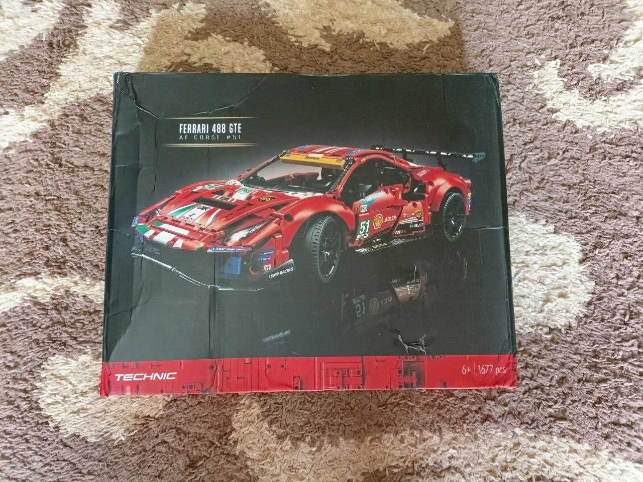 Конструктор Ferrari 488 GTE “AF Corse #51” | 42125 | Сумісний з Lego