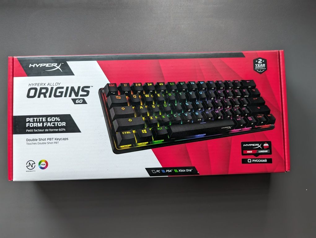 механічна клавіатура hyper x origins 60